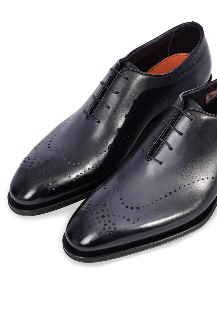 Броги SANTONI  - Кожа