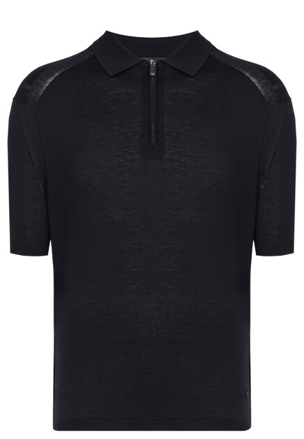 Поло на молнии EMPORIO ARMANI