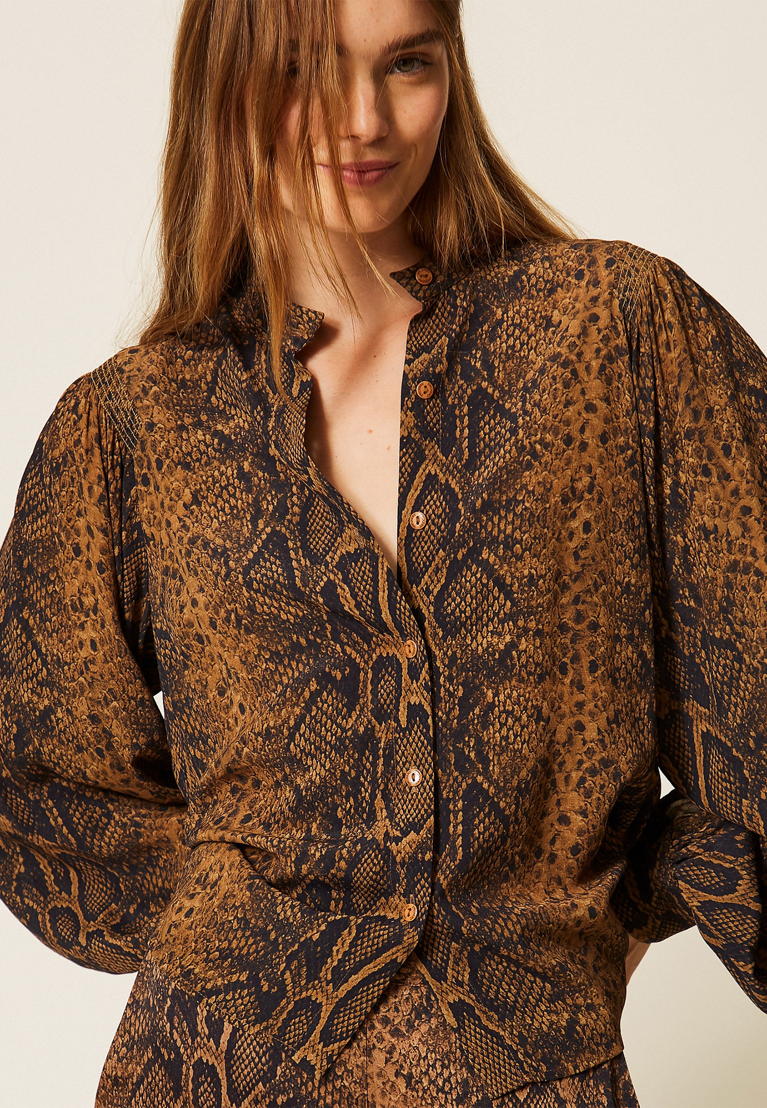 Блуза из вискозы TWINSET Milano