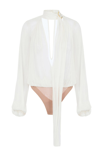 Боди из воздушной вискозы ELISABETTA FRANCHI
