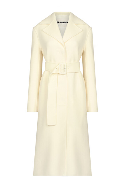 Однобортное пальто  JIL SANDER