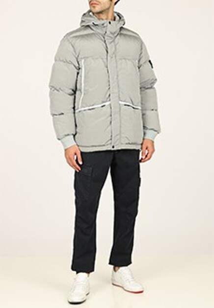 Водостойкий пуховик STONE ISLAND
