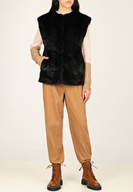 Жилет из искусственного меха TWINSET Milano
