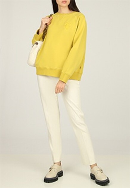 Свитшот с логотипом ERMANNO SCERVINO