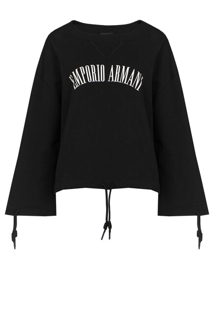 Свитшот с логотипом EMPORIO ARMANI