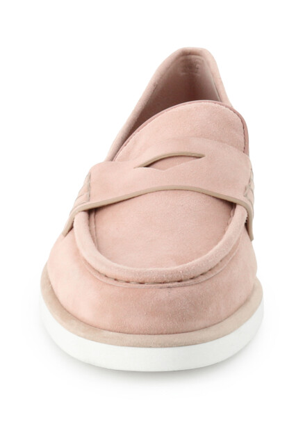 Лоферы SANTONI  - Кожа - цвет розовый