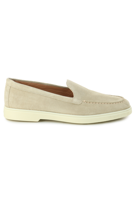 Замшевые лоферы  SANTONI capsule