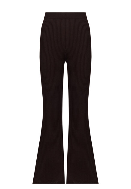 Расклешенные трикотажные брюки  LUISA SPAGNOLI