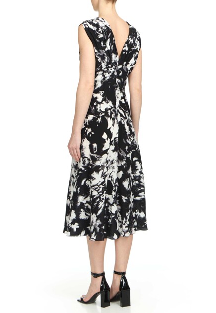 Платье ERMANNO SCERVINO  - Шелк - цвет черный