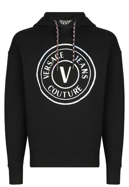 Худи с крупным принтом  VERSACE JEANS COUTURE