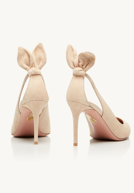Туфли AQUAZZURA  - Замша - цвет бежевый