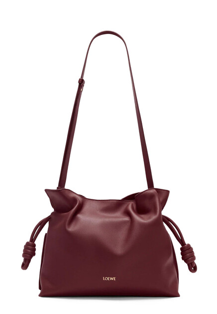 Клатч LOEWE  - Кожа - цвет бордовый