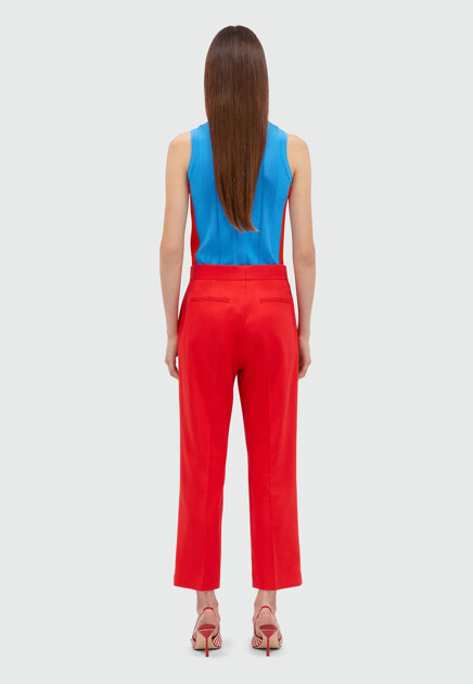 Брюки MSGM  - Вискоза - цвет красный