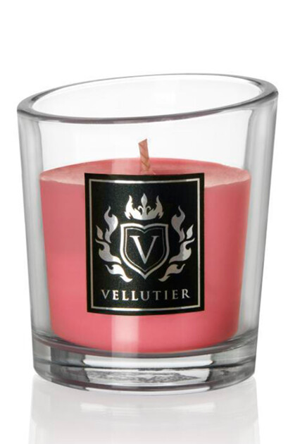 Свеча маленькая Suculent pink grapefruit 90г VELLUTIER - ВЕЛИКОБРИТАНИЯ