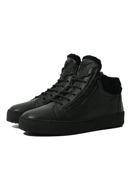 Кожаные кеды GIUSEPPE ZANOTTI