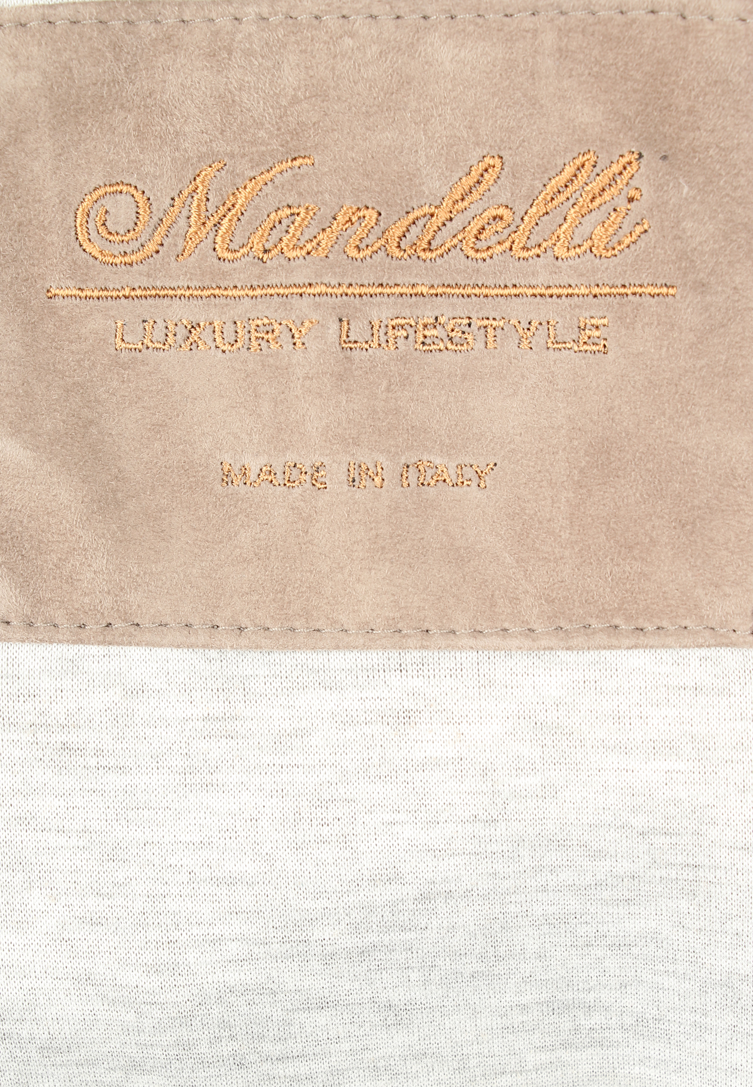 Бомбер MANDELLI  - Кожа - цвет коричневый