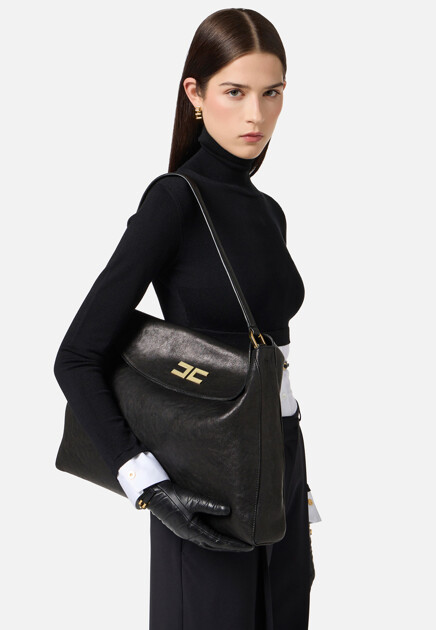 Кожаная сумка ELISABETTA FRANCHI - ИТАЛИЯ