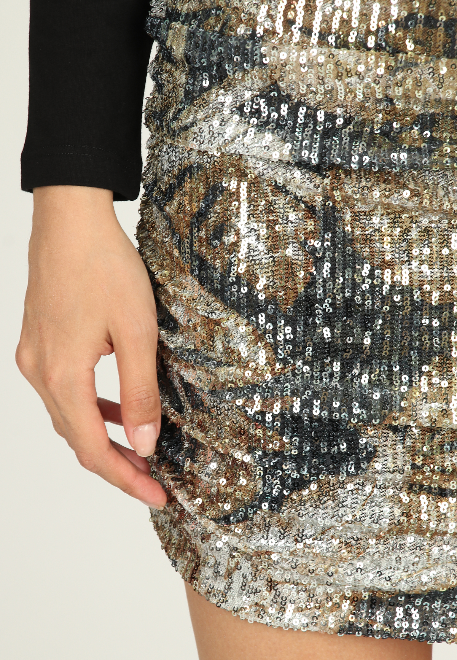 Юбка мини с пайетками JUST CAVALLI
