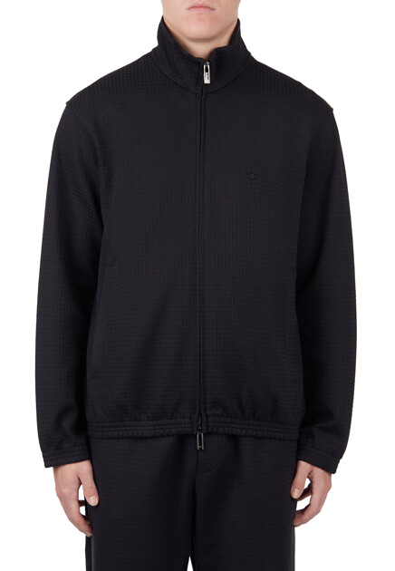 Спортивный костюм EMPORIO ARMANI  - Хлопок, Лиоцелл - цвет синий