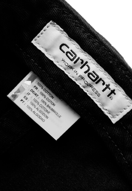 Бейсболка CARHARTT WIP  - Хлопок - цвет черный