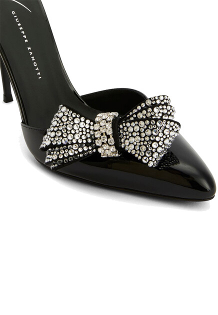 Босоножки GIUSEPPE ZANOTTI  - Полиуретан - цвет черный