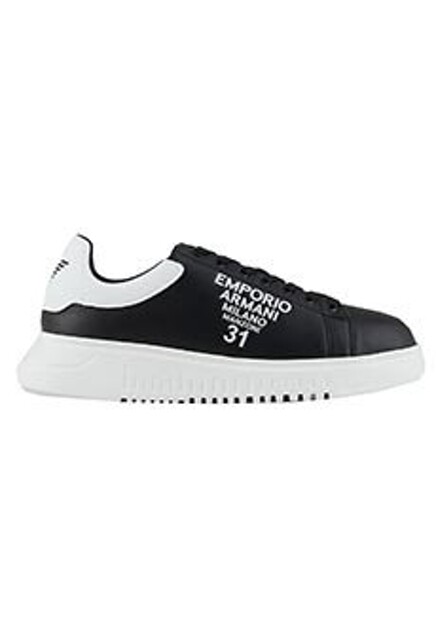 Черные кроссовки EMPORIO ARMANI