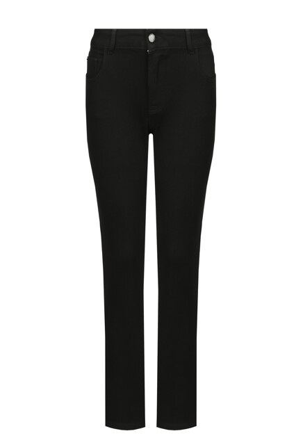 Джинсы из эластичного хлопка EMPORIO ARMANI