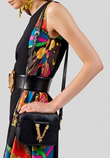 Черная сумка VERSACE