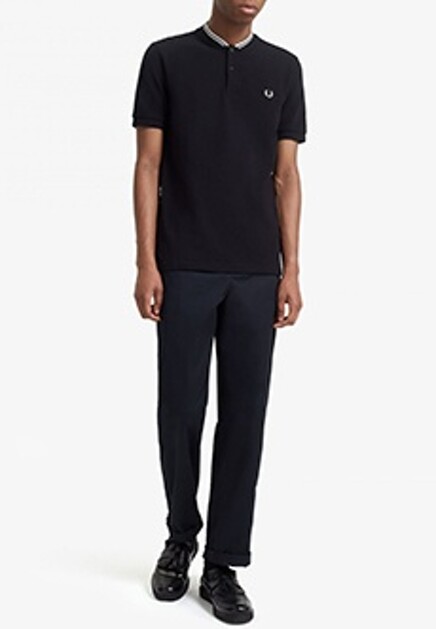 Футболка с пуговичной планкой FRED PERRY