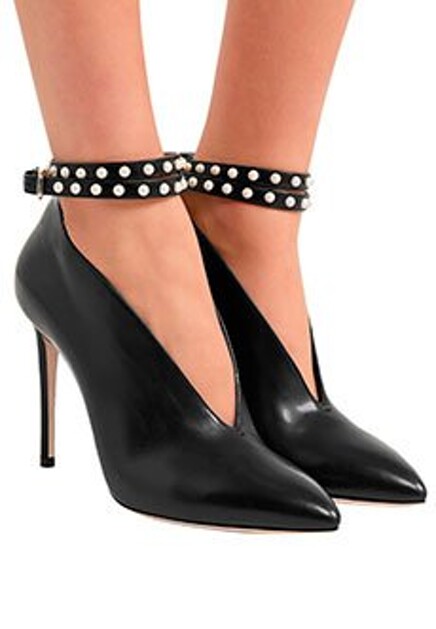 Черные ботильоны JIMMY CHOO