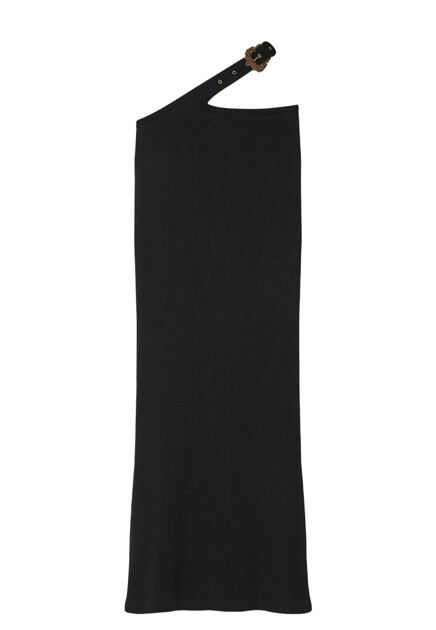 Юбка в рубчик с пряжкой  VERSACE JEANS COUTURE