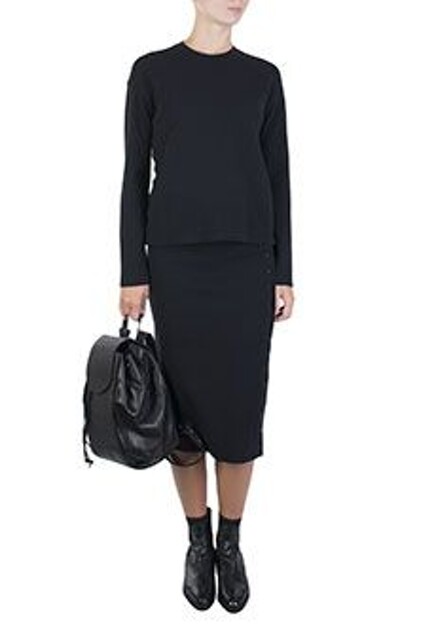 Черный джемпер EMPORIO ARMANI