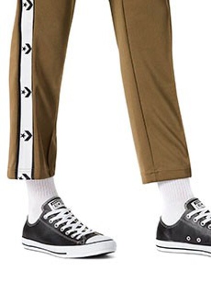 Кожаные кеды CONVERSE