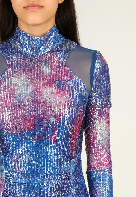 Платье VERSACE JEANS COUTURE  - Вискоза - цвет разноцветный