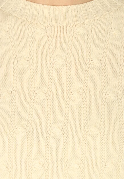 Джемпер CAPPELLINI BY PESERICO  - Шерсть - цвет белый