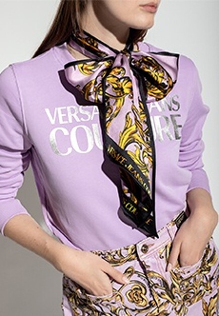 Платок с принтом VERSACE JEANS COUTURE