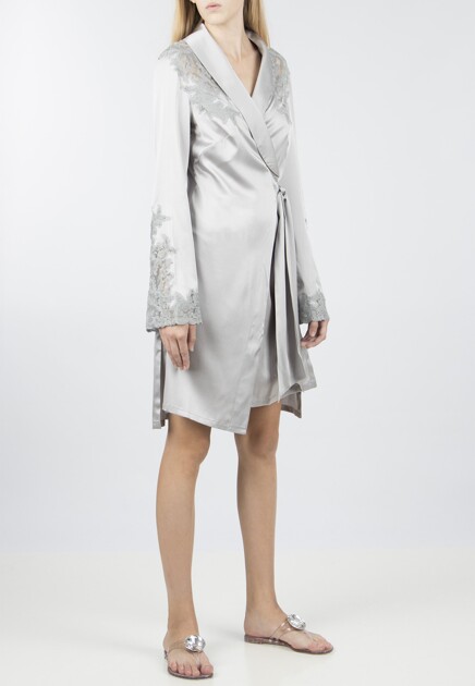 Халат ERMANNO SCERVINO  - Шелк