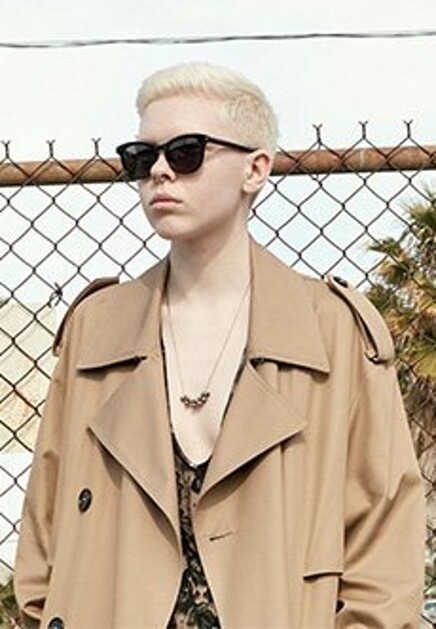 Черные очки SAINT LAURENT