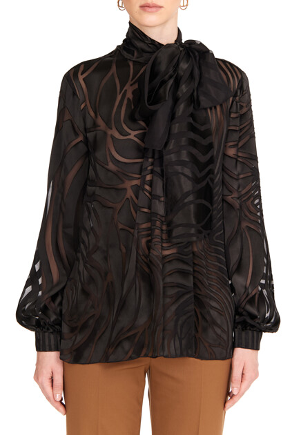 Блуза ALBERTA FERRETTI  - Вискоза, Шелк