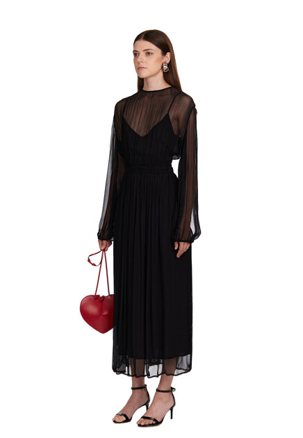 Струящееся платье приталенного кроя LIU JO - ИТАЛИЯ