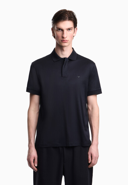 Поло EMPORIO ARMANI  - Хлопок, Лиоцелл