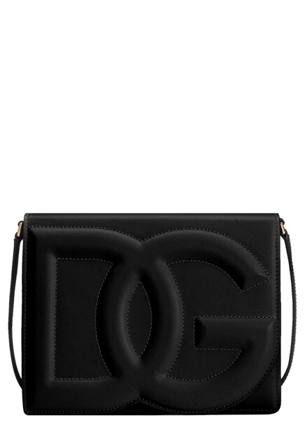 Сумка с фактурной монограммой DOLCE&GABBANA