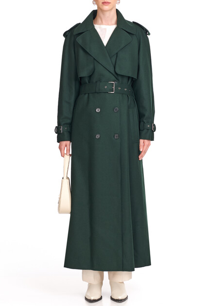 Пальто из смесовой шерсти ALBERTA FERRETTI - ИТАЛИЯ