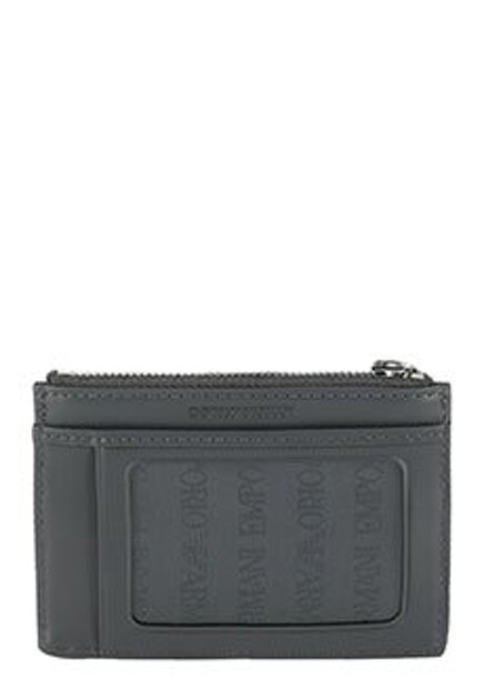 Серый кошелек EMPORIO ARMANI