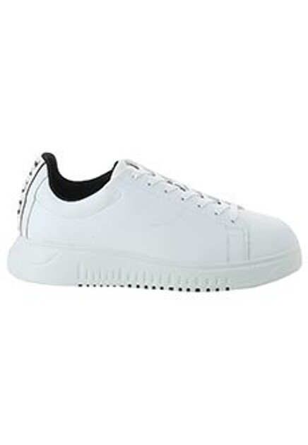 Белые кроссовки EMPORIO ARMANI