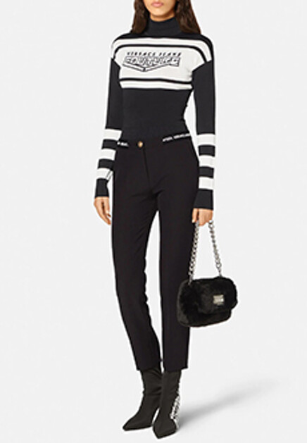 Облегающие брюки  VERSACE JEANS COUTURE