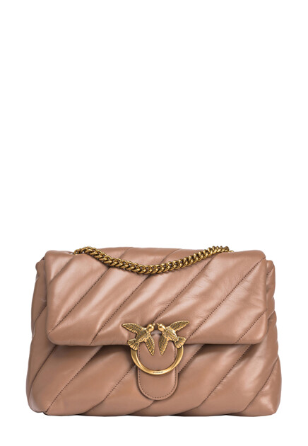Сумка Big Love Bag Puff из мягкой кожи наппа  PINKO