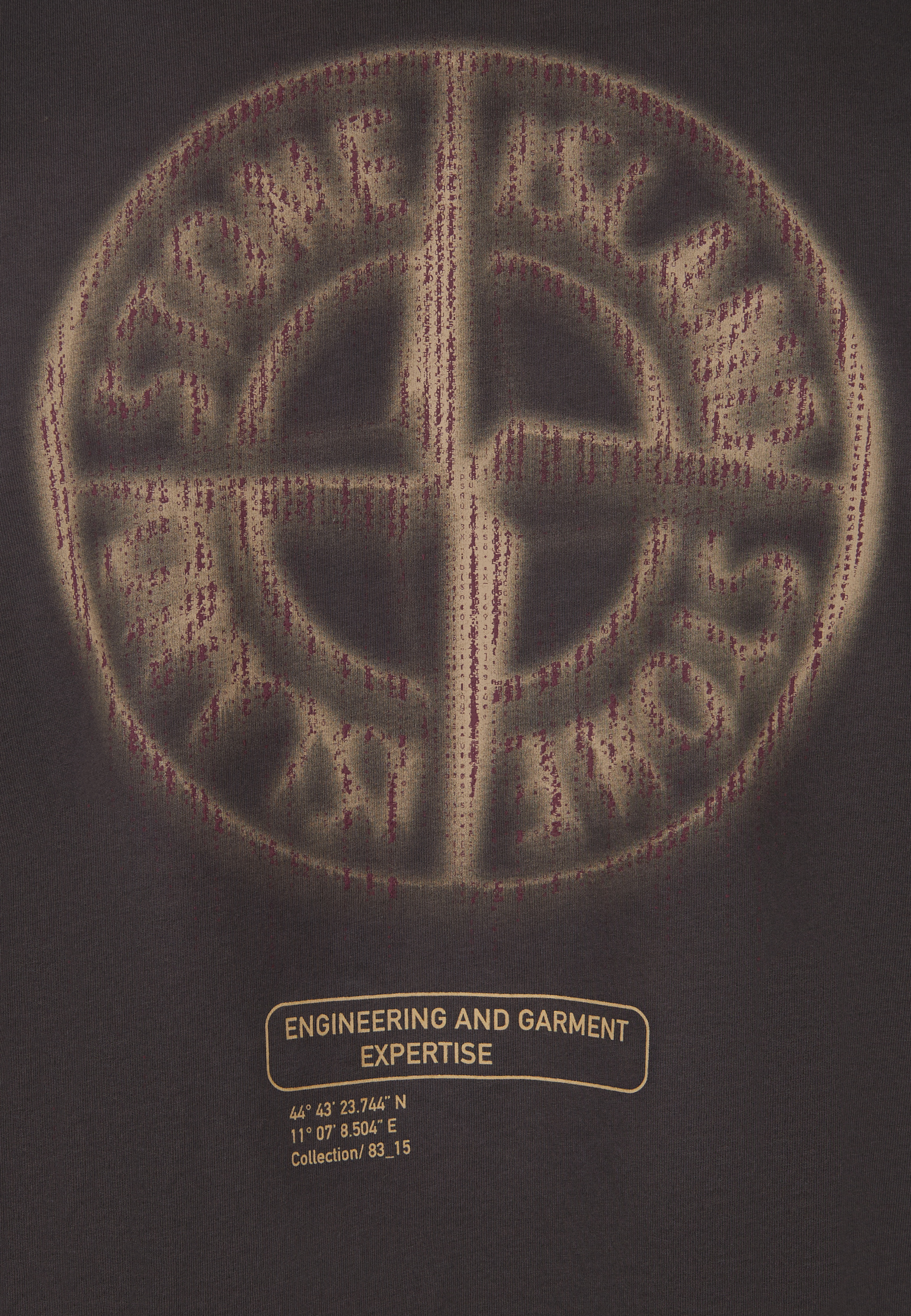 Футболка с логотипом STONE ISLAND