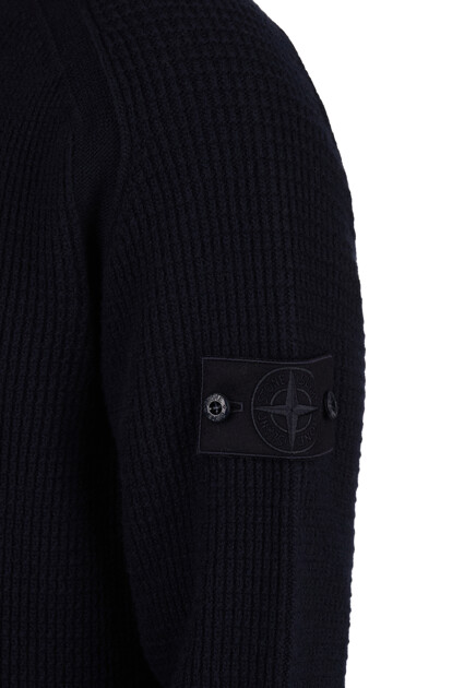 Шерстяной кардиган на молнии STONE ISLAND