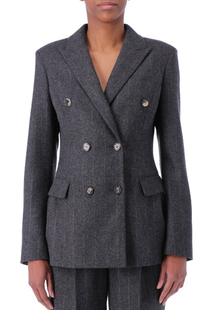 Черный пиджак ERMANNO SCERVINO
